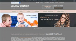 Desktop Screenshot of nuance-pastelle.fr